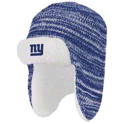 New York Giants Trooper Sherpa Lined Knit Hat 