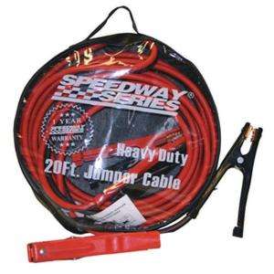SPEEDWAY 8 Gauge 20 ft. Jumper Cables with Carrying Case DISCONTINUED 