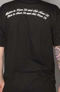 Crooks and Castles The Airguns Tee in Black  Karmaloop   Global 