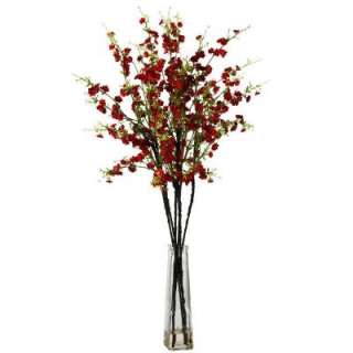   Blossoms with Vase Silk Flower Arrangement 1193 RD 