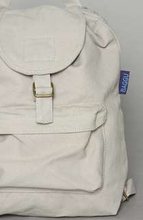 Baggu The Baggu Canvas Backpack in Stone  Karmaloop   Global 