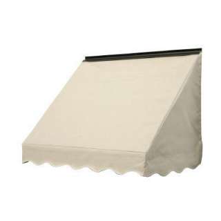  Awnings 3700 Series 42 in. x24 in. Fabric Window Awning in Linen