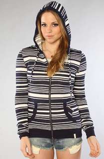 Quiksilver The Original Currents Stripe Hoodie  Karmaloop 