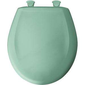 BEMIS Round Closed Front Toilet Seat in Ming Green 200SLOWT 165 at The 