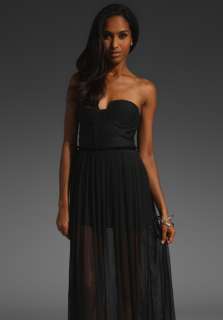 SHAKUHACHI Dont Mesh with Me Maxi Dress in Black  