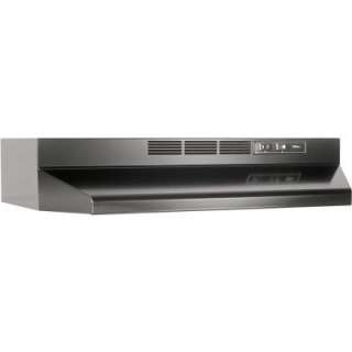 NuTone RL6200 30 In. Non Vented Range Hood in Black RL6230BL at The 