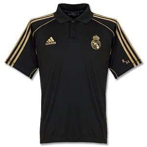 11 12 Real Madrid Polo Shirt   schwarz  Sport & Freizeit