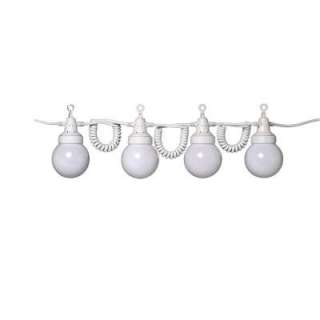 Tasco 4 Globe Hanging Outdoor White String Light UL 04 WH IN at The 