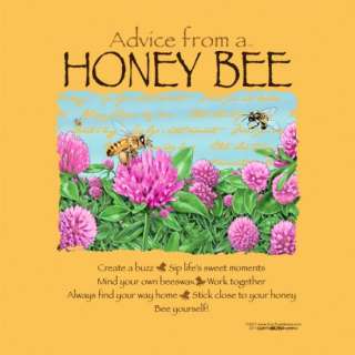 Advice From A Honey Bee will delight any nature lover or self help 