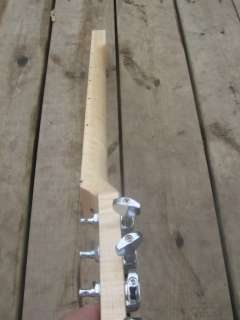 CUSTOM NITROCELLULOSE FAT CANADIAN MAPLE STRAT NECK FOR FENDER PROJECT 