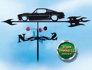 Hand Made FORD MUSTANG AUTO CAR Weathervane ~NEW~  