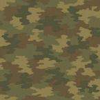    56 sq.ft. Army Green Camouflage Wallpaper customer 