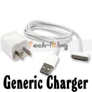   AC wall + Car charger + data Cable For IPod Touch iPhone 3G 3GS 4G 4S