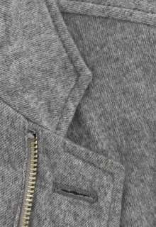 New $2125 Borrelli Light Gray Coat 40/50  
