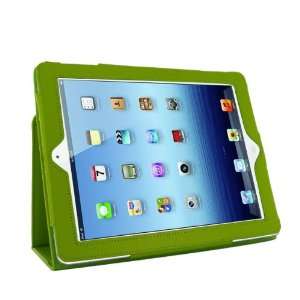 NEU KOLAY® iPad 3 Hülle   Leder Etui in Grün, Premium iPad 3 Case 