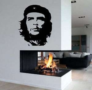 Big Che Guevara Portrait Face Wall Vinyl Decal Sticker  