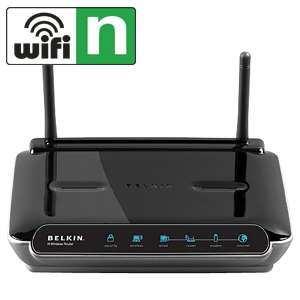 Belkin F5D8233 4 Wireless Router   300Mbps, 802.11n 