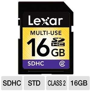 Lexar 16GB SDHC Card 
