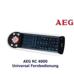 AEG RC 4000 Universal Fernbedienung 8 in 1 (Touch Panel, Lernfunktion 