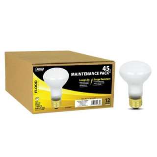 Feit Electric 45 Watt R20 Flood Incandescent Light Bulbs (48 Pack 