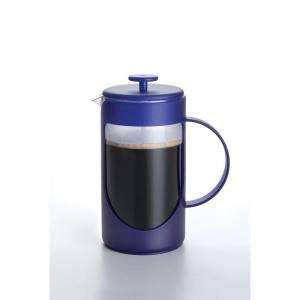 BonJour 8 Cup Ami Matin Unbreakable French Press in Blue 53191 at The 
