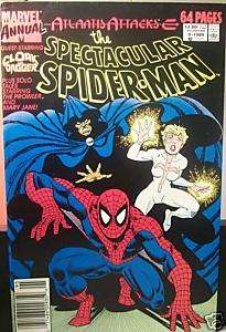 SPECTACULAR SPIDER MAN ANNUAL 1989 ATLANTIS ATTACKS  