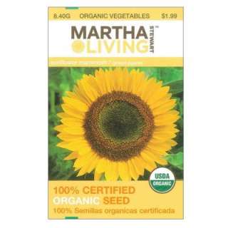Martha Stewart Living 8.4 Gram Mammoth Sunflower Seed 3901 at The Home 
