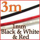 3m Wire Wrap Cable Tubing Sleeving Heat Shrink 1mm 3CS1