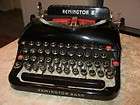 Antique Vintage Remington Portable Typewriter Model 5 w/ Case, no Keys 