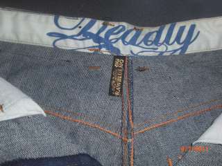 RAW BLUE Denim Jeans {2} (Size 30X32) Deadly Beauty theme, see 