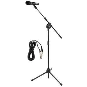Pyle Microphone & Tripod Stand W/Extending Boom & Cable  