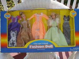LISA AND FRIEND Fashion Doll dolls EXCITE Barbie size  