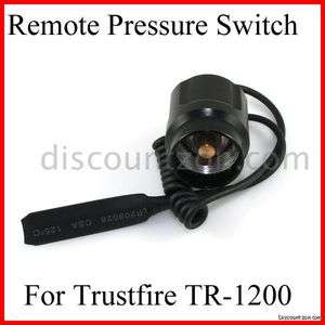 Trustfire TR 1200 Tactical Torch Remote Pressure Switch  
