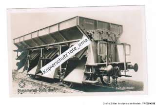 AK Messe Leipzig 1925 Technik Selbstentlader Eisenbahn  