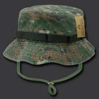 Olive Green Vintage Wash Military Boonie Hat Hats 4Size  
