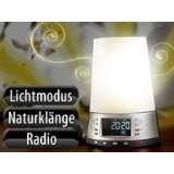 Lunartec Radio Wecker Sunrise mit Naturklängen