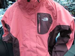 NEW WOMENS NORTH FACE ATLAS TRICLIMATE JACKET AFYT66Y PINK  