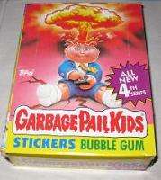 Garbage Pail Kids 4th Series FULL BOX  