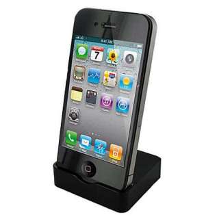 iPhone 4 Zubehör Set Bumper Kfz Kabel Dock 11 Teilig  