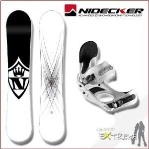 Nidecker Snowboardset Target 09   Ein Board in Sandwich Bauweise 