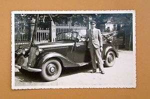 AK FOTO 13,6 x 8,6 um 1940, Mercedes ( 27809  