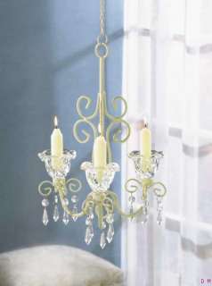  Provincial ambience with this courtly chandelier Sparkling flowers 