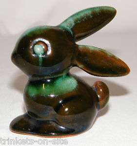 Blue Mountain Pottery Miniature Bunny Rabbit Figurine  