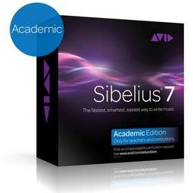AVID SIBELIUS 7 PROFESSIONAL   ACADEMIC FACULTY EDITION 724643113087 