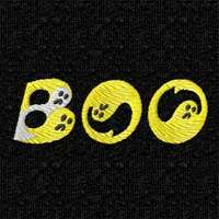 Boo Halloween Machine Embroidery Designs set  