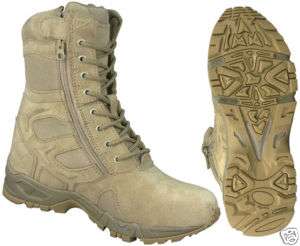 MILITARY DESERT TAN FORCED ENTRY DEPLOYMENT BOOT SIZES 5   12 NWT 
