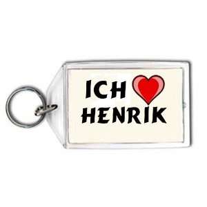Ich liebe Henrik Schlüsselhalter  Auto
