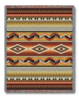 Apache Indian Southwest Pattern Blanket Afghan Throw  
