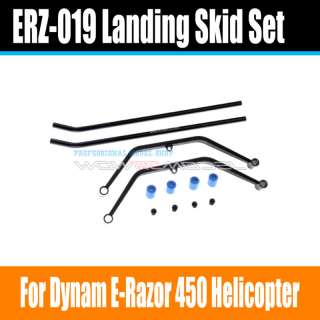 ERZ 019 Original Dynam Erazor 450 Part Landing Skid Set  