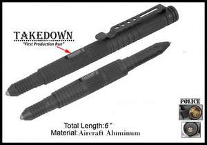   Law Enforcement Tactical Self defense Tool & Pen Black(TDH 7 1)  